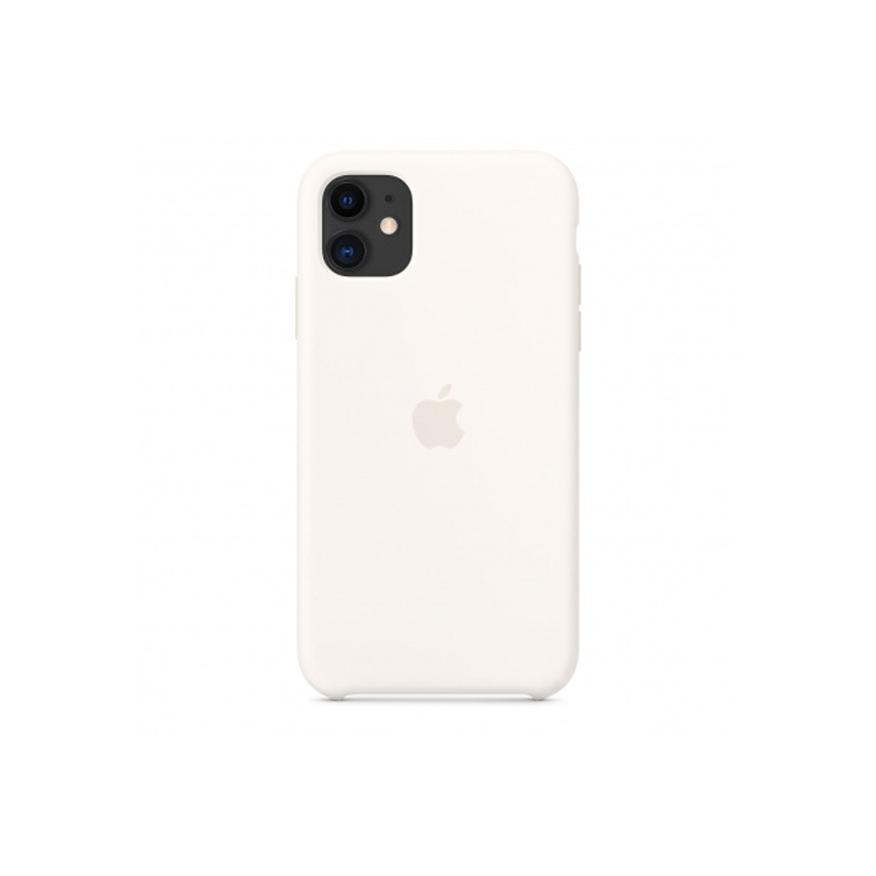 COVER IPHONE 11 SILICON WHITE