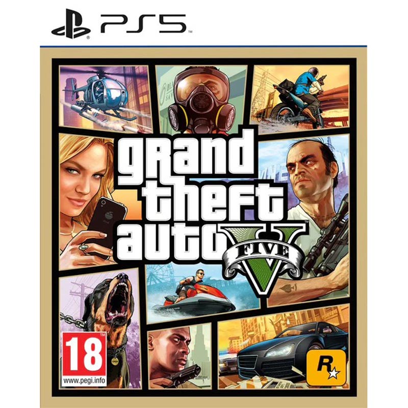 LOJE PS5 GRAND THEFT AUTO V GTA