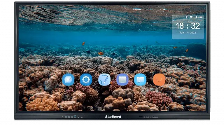 monitor interaktiv starboard