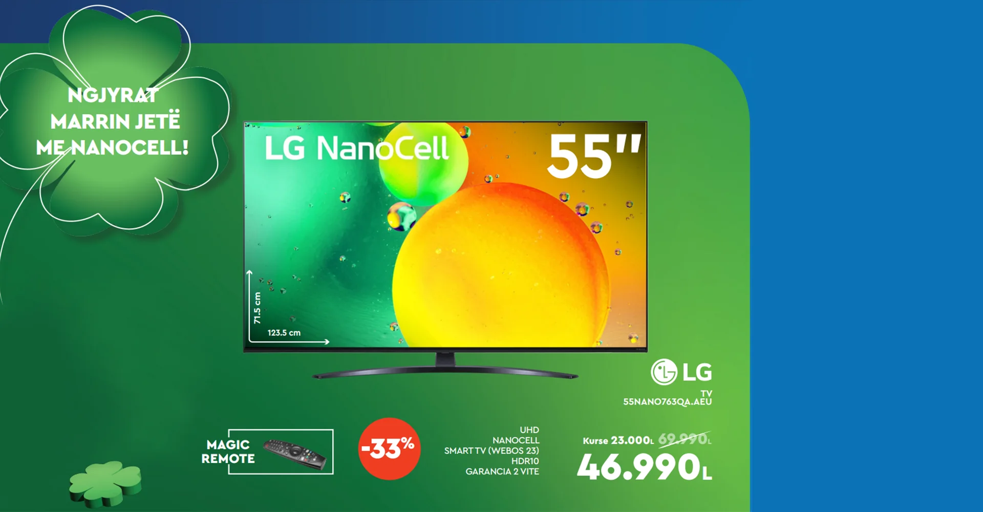 TV
                  55NANO763QA.AEU