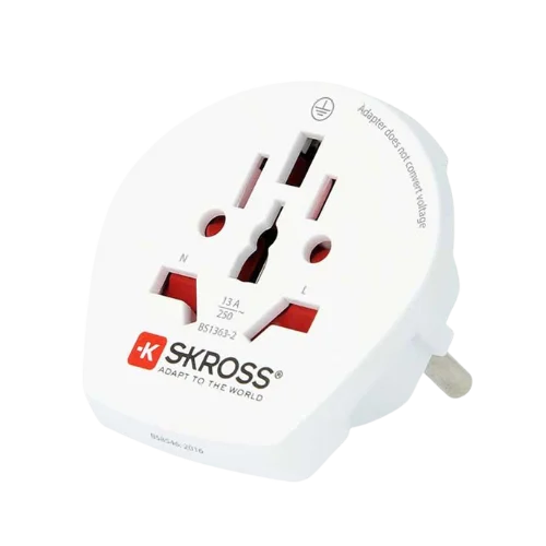 ADAPTOR
                        WORLD TO EUROPE