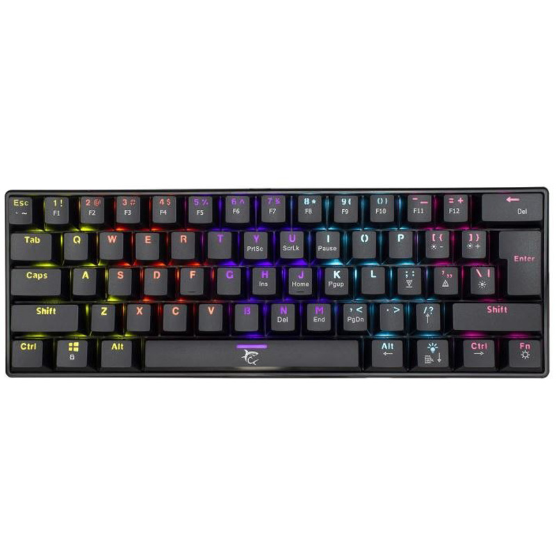 TASTIERE WHITE SHARK GK-2022 SHINOBI BLACK