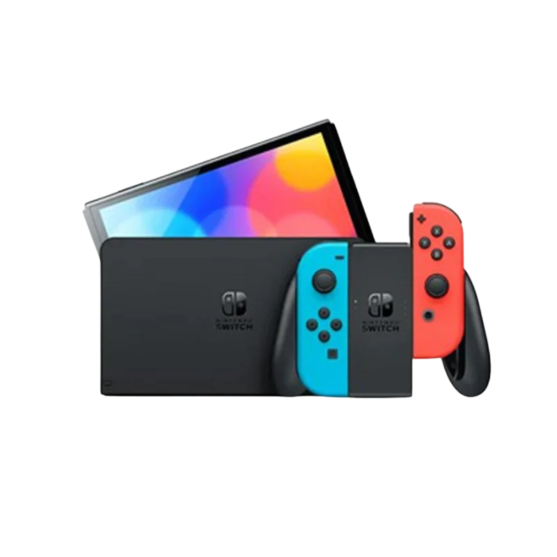 NINTENDO SWITCH OLED NEON 
                          BLUE/RED