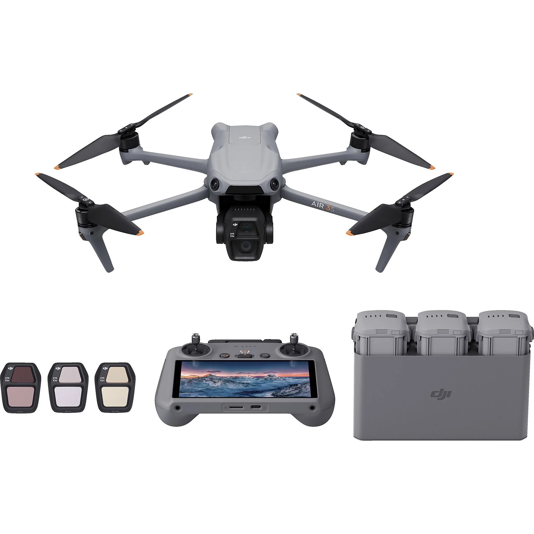 DJI AIR 3S FLY MORE COMBO (RC2)
