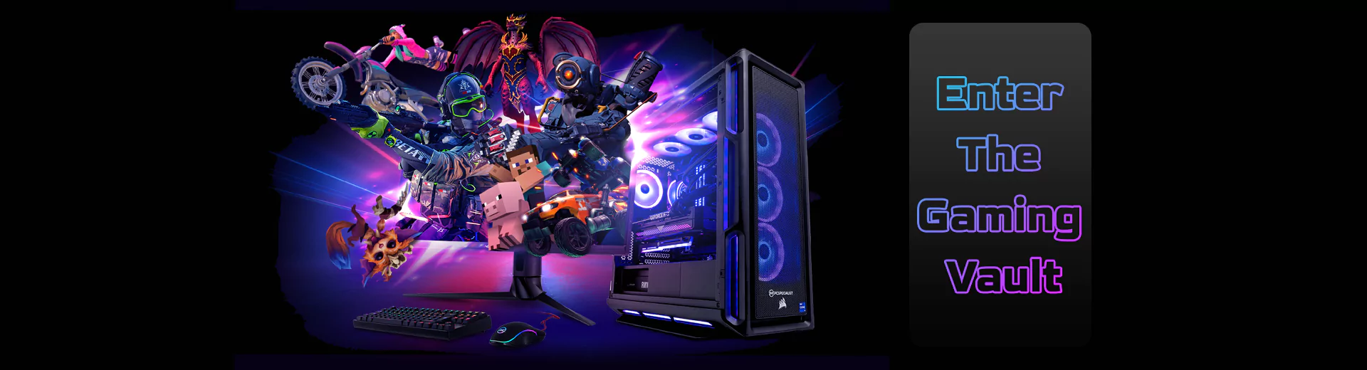 enter the gaming vault