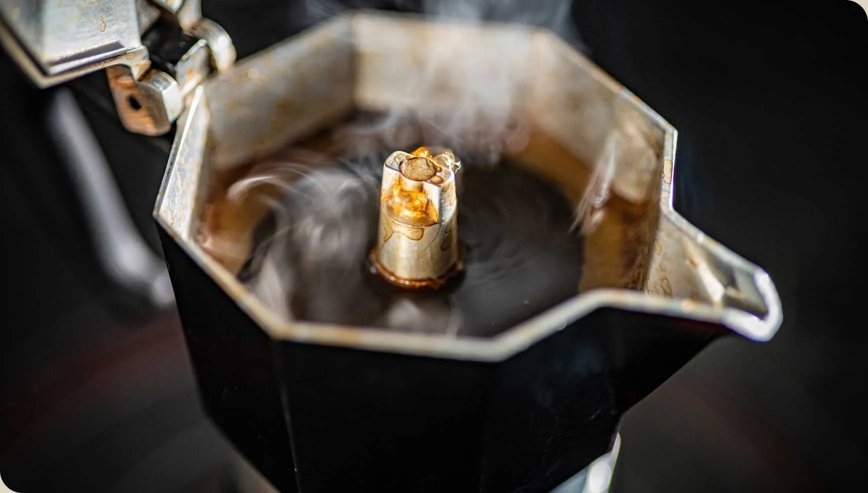 pressing moka