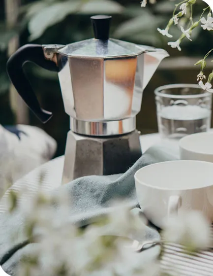 starting the day with moka