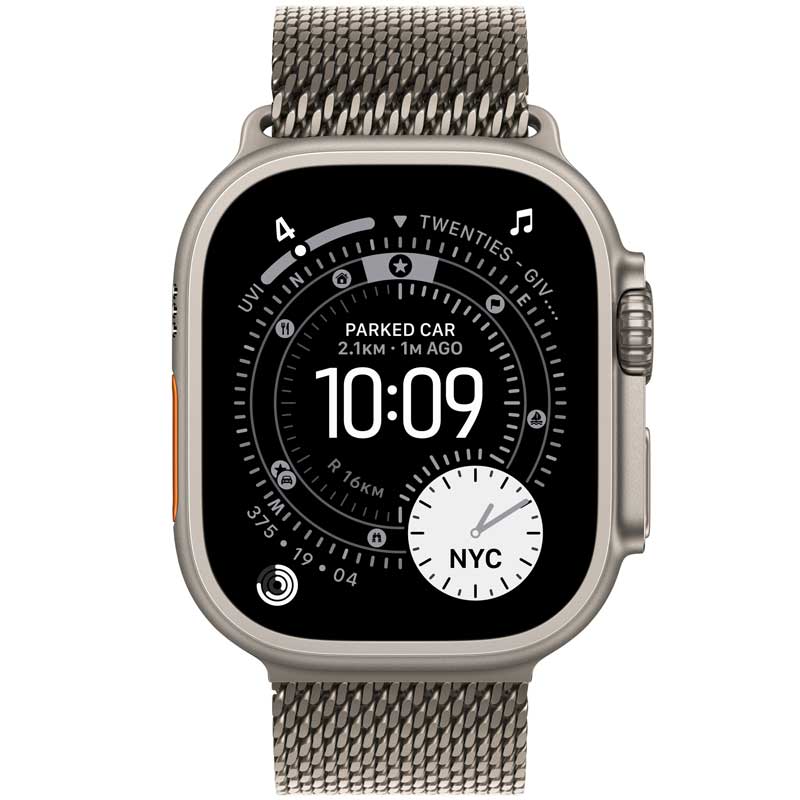 Mbrojtëse ekrani GrizzGlass Hydrofilm për Apple Watch Ultra 3, 49mm, transparente