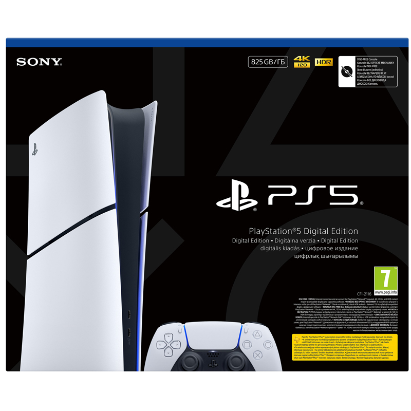 ② PlayStation 5 Digital Edition 825GB PS5 PLAYSTATION 5 SLIM DIGITAL EDITION 825GB