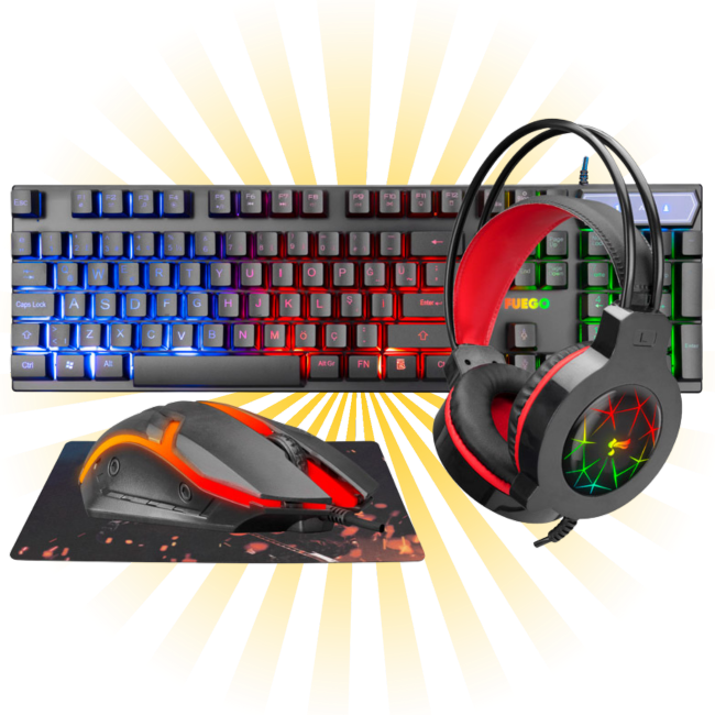 GAMING COMBO FUEGO