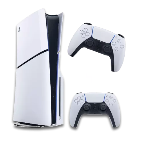 PS5 SLIM DISC + DOREZ&Euml; PS5 CONTROLLER WHITE