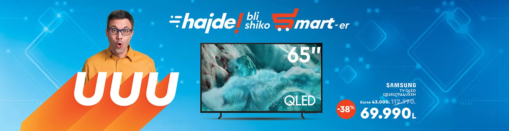 TV SAMSUNG QLED QE65Q7FAAUXXH