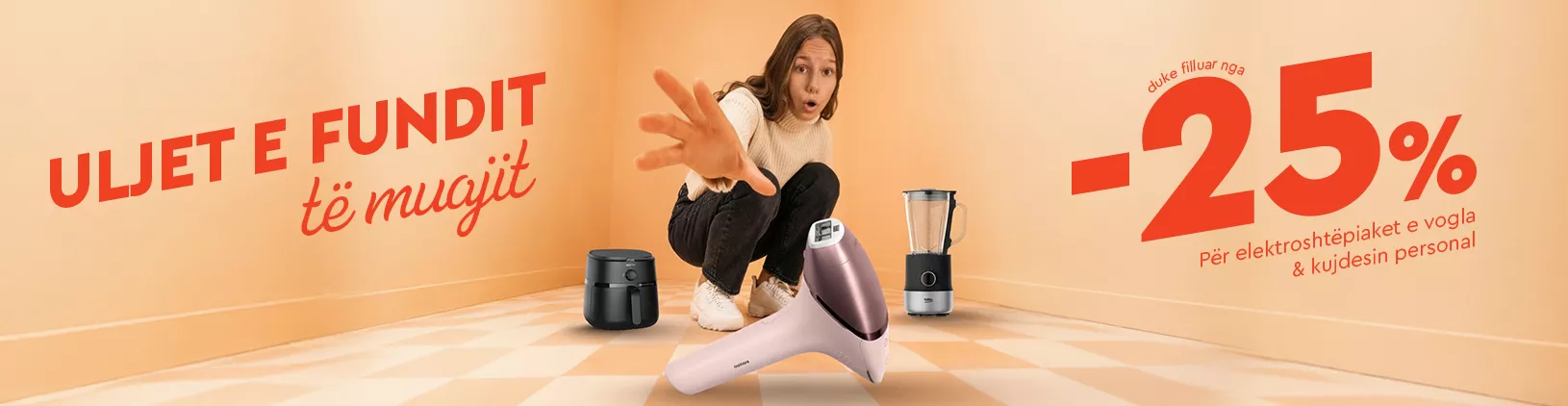 25% ULJE NE PAJISJE TE KUJDESIT PERSONAL