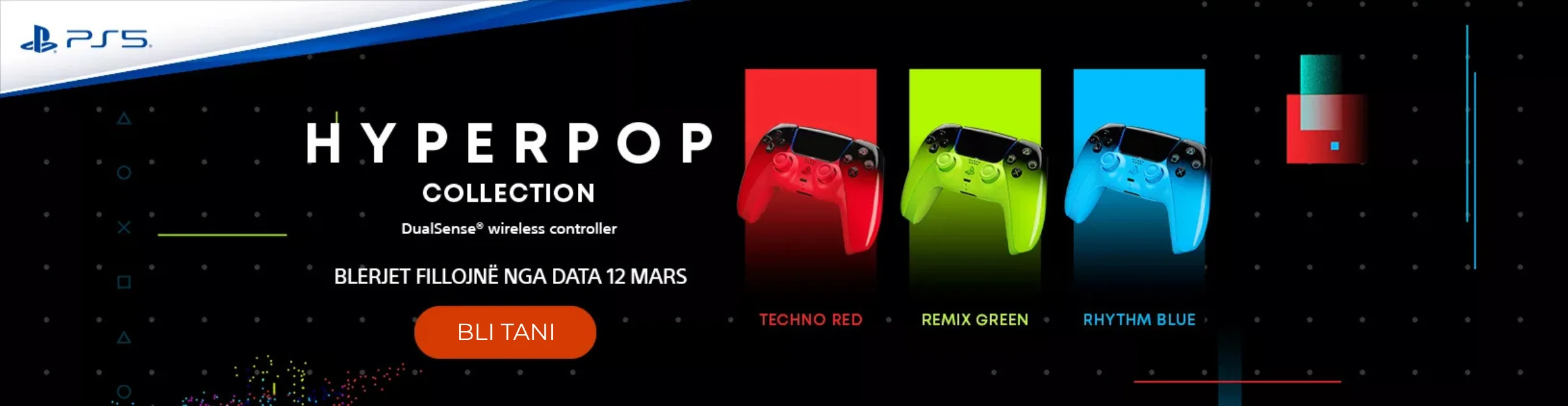 PlayStation HyperPop Controllers Limited Edition