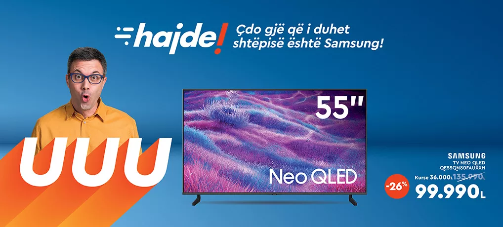TV SAMSUNG NEO QLED QE55QN80FAUXXH