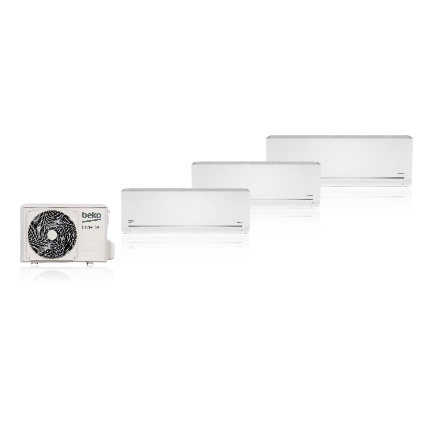 MULTISPLIT BEKO 12000 BTU + 12000 BTU + 18000 BTU