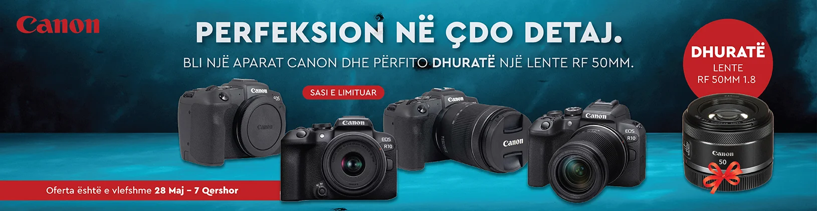 Momentet më të bukura meritojnë Canon