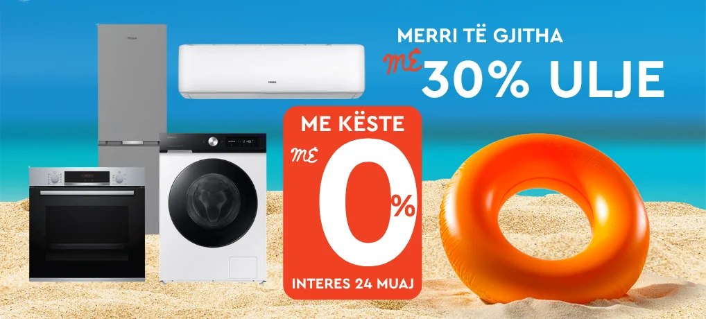 30% ULJE KLIMA DHE ELEKTROSHTEPIAKE TE MEDHA