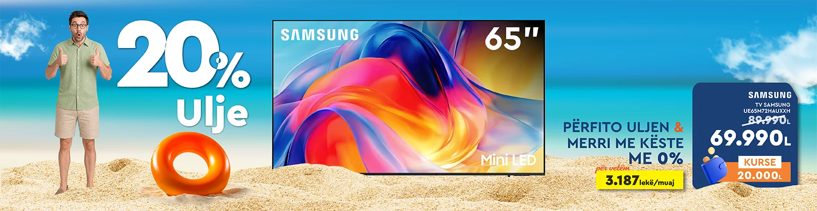 TV SAMSUNG MINILED UE65M72HAUXXH