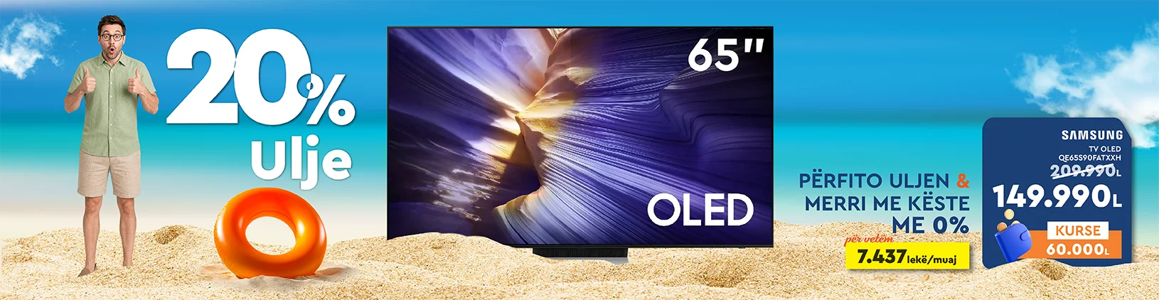 TV SAMSUNG OLED QE65S90FATXXH