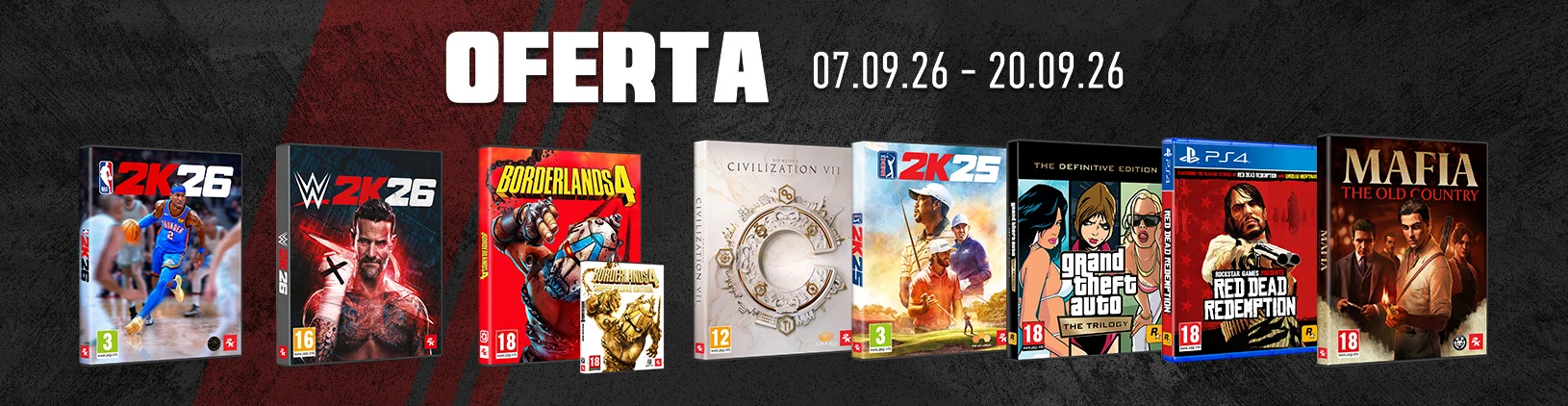 2K GAMES PROMO